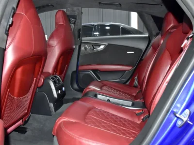 2016 Audi S7 4.0 TFSI Quattro 8 Cylinder Petrol Engine Blue Red Sedan GCC