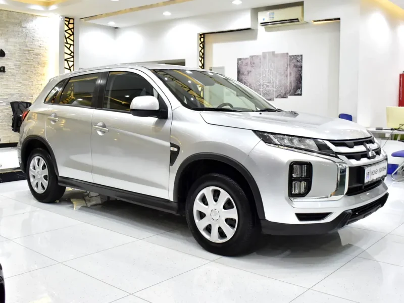 2021 Mitsubishi ASX Standard 4 Cylinders Petrol Engine Silver Black Crossover