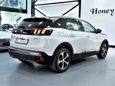 2020 Peugeot 3008 GT Line 4 Cylinder Petrol Engine White Black Crossover
