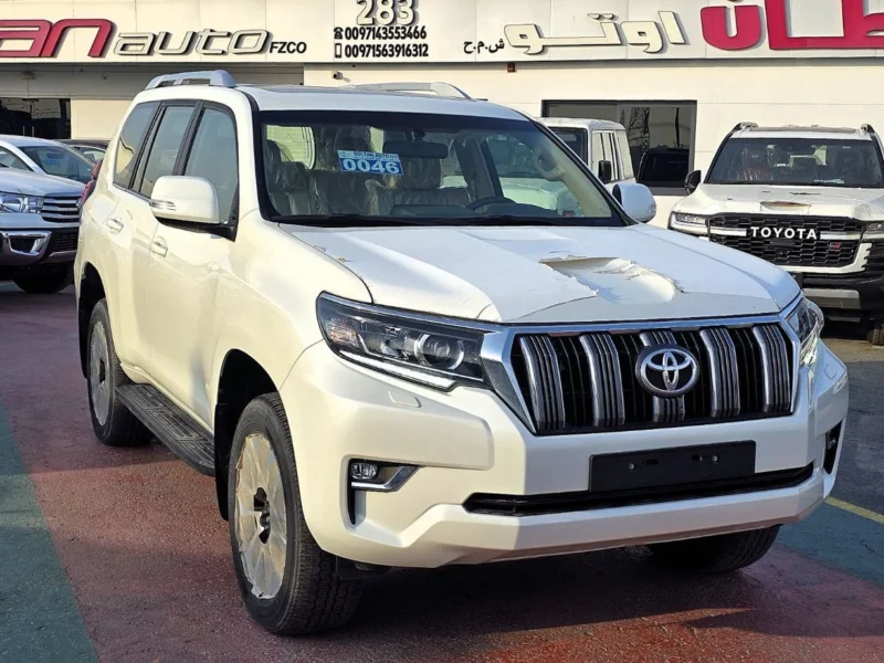 2023 Toyota Land Cruiser Prado VX 4.0l 6 Cylinder Petrol 4WD White Tan SUV
