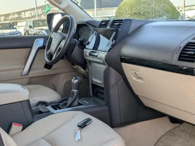 2022 Toyota Prado Tx-l TOP 6 Cylinders Engine Red Beige SUV GCC Specs