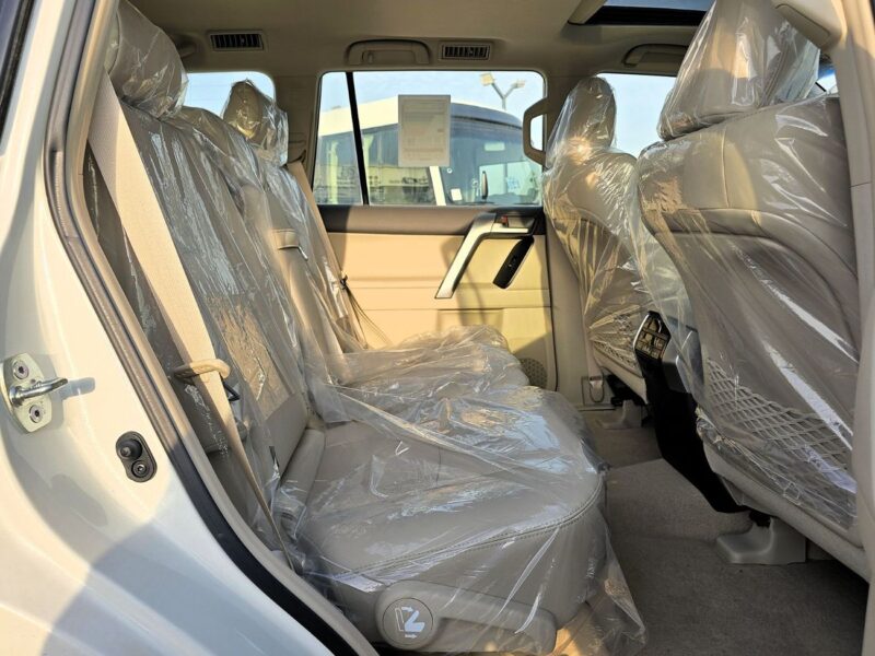 2023 Toyota Land Cruiser Prado VX 4.0l 6 Cylinder Petrol 4WD White Tan SUV