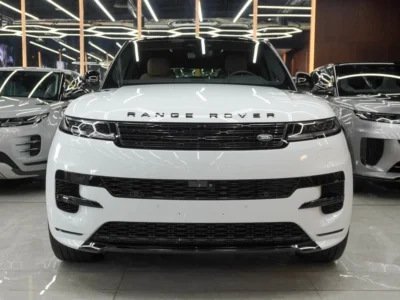 2025 Land Rover Range Rover Sport Autobiography P530 8 Cylinders White Beige SUV