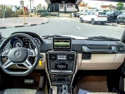 2016 Mercedes-Benz G-Class G 63 AMG 8 Cylinders Petrol Engine White SUV