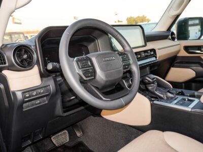 2024 Toyota Prado 2.4L TWIN TURBO 4 Cylinders Engine Grey Beige SUV GCC