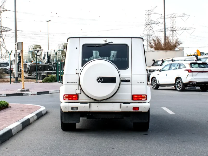 2016 Mercedes-Benz G-Class G 63 AMG 8 Cylinders Petrol Engine White SUV