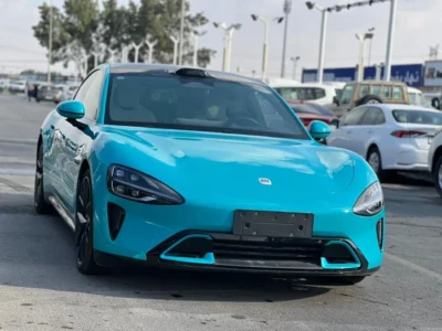 2025 Xiaomi SU7 Xiaomi SU7 Electric Vehicle Blue White Sedan AWD