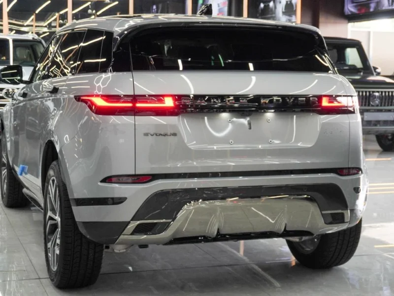 2025 Land Rover Range Rover Evoque 4 Cylinders Petrol Engine Silver Red SUV