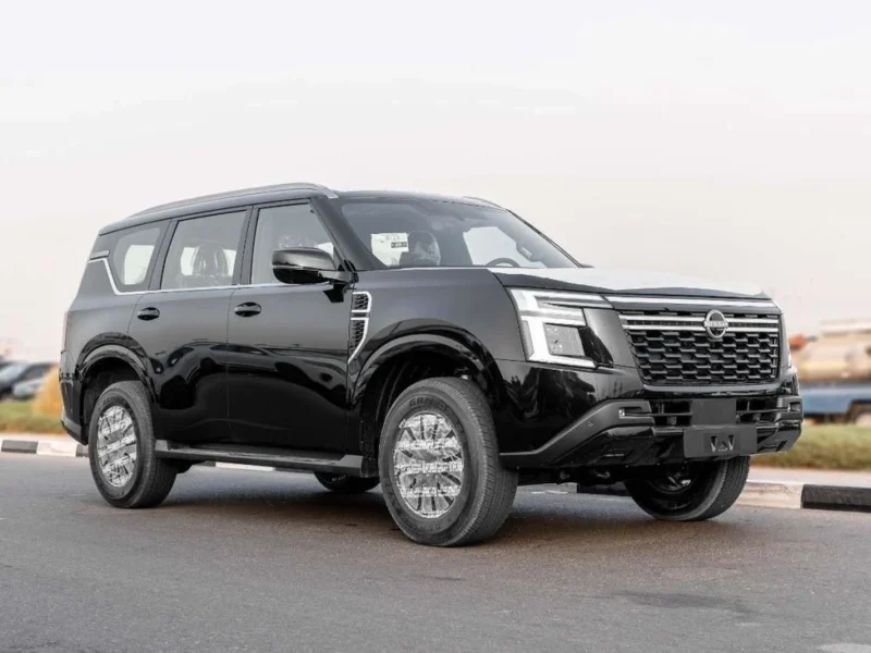 2026 Nissan Patrol SE T2 3.8L 6 Cylinder Engine AT Petrol Black SUV