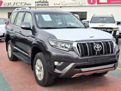 2023 Toyota Prado TX-L 4.0L 6 Cylinders Petrol Engine Grey Beige SUV GCC