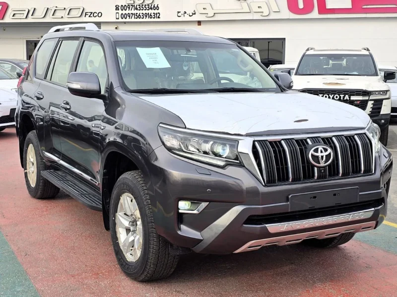 2023 Toyota Prado TX-L 4.0L 6 Cylinders Petrol Engine Grey Beige SUV GCC