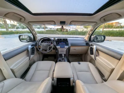 2021 Toyota Prado Adventure First Edition 6 Cylinders Engine Black Beige SUV GCC