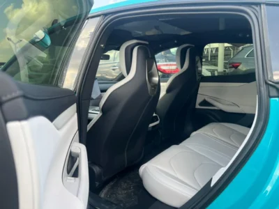 2025 Xiaomi SU7 Xiaomi SU7 Electric Vehicle Blue White Sedan AWD