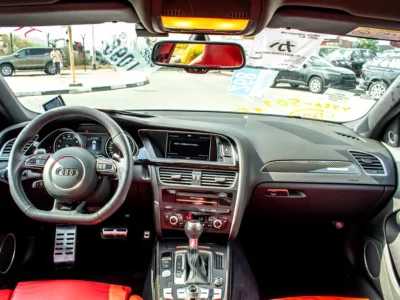 2014 Audi S4/RS4 Other 8 Cylinders Petrol Engine White Orange Wagon