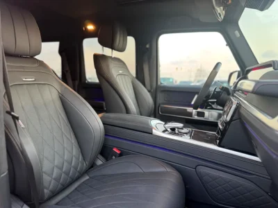 2023 Mercedes-Benz G-Class G 63 AMG 8 Cylinder Petrol Engine Orange Grey SUV