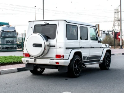 2016 Mercedes-Benz G-Class G 63 AMG 8 Cylinders Petrol Engine White SUV