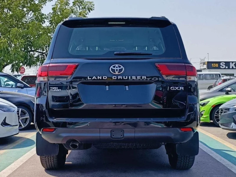2023 Toyota Land Cruiser GXR TWIN TURBO 3.5L PETROL AT Black Grey SUV