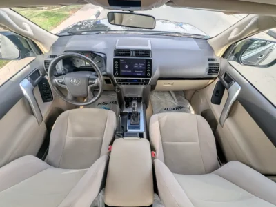 2021 Toyota Prado TXL GCC V6 4.0L Grey Beige SUV IN EXCELLENT CONDITION
