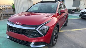2024 Kia Sportage 1.6L Turbocharged Inline 4 Cylinder Engine Red Black SUV