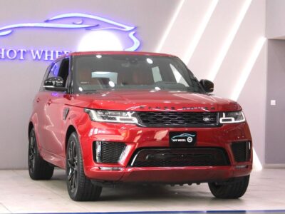 2019 Land Rover Range Rover Sport Supercharged 5.0L V8 Engine Red SUV