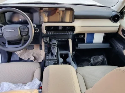 2025 TOYOTA PRADO 250 ALL ROUNDER G 2.4L 4 Cylinders Engine 4X4 White Beige SUV