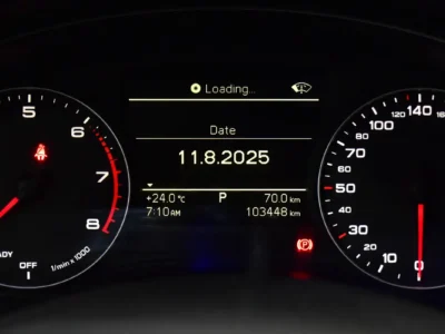 2016 Audi A6 35 FSI Quattro 6 Cylinders Petrol Engine Black Brown Sedan GCC