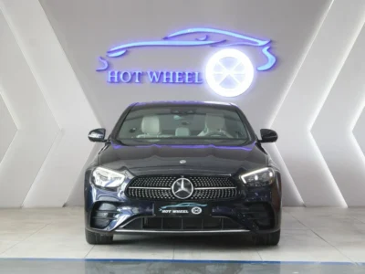 2023 Mercedes-Benz E300 2.0L Turbocharged 4 Cylinder Engine Blue White Sedan