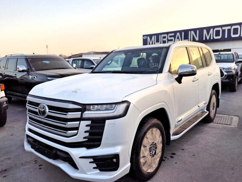 2025 Toyota Landcruiser VXR 3.3L 6 Cylinders White Red SUV Diesel GCC