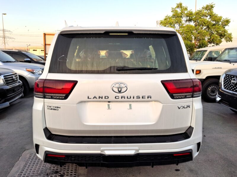 2025 Toyota Landcruiser VXR 3.3L 6 Cylinders White Red SUV Diesel GCC