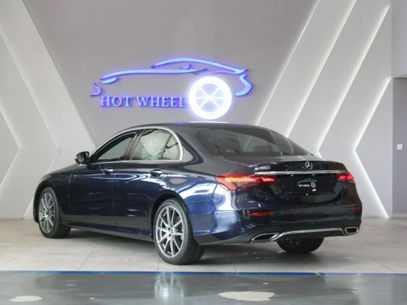2023 Mercedes-Benz E300 2.0L Turbocharged 4 Cylinder Engine Blue White Sedan