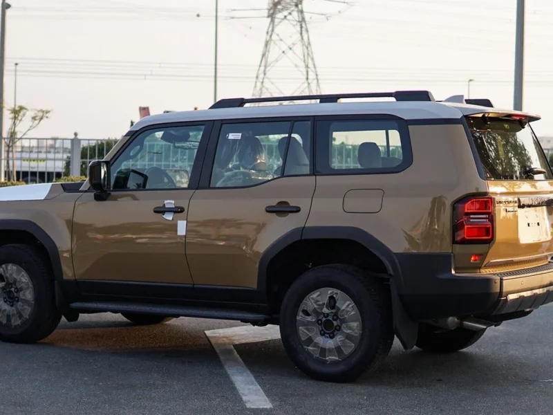 2024 Toyota Prado Land Cruiser VXL 2.4L Turbo 4 Cylinders Petrol Brown Black SUV