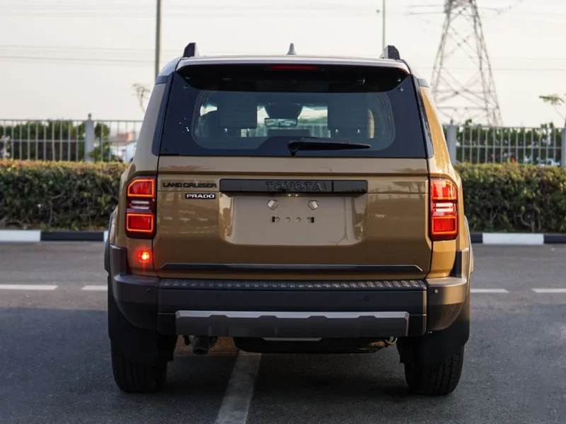 2024 Toyota Prado Land Cruiser VXL 2.4L Turbo 4 Cylinders Petrol Brown Black SUV
