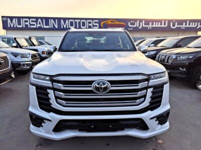 2025 Toyota Landcruiser VXR 3.3L 6 Cylinders White Red SUV Diesel GCC