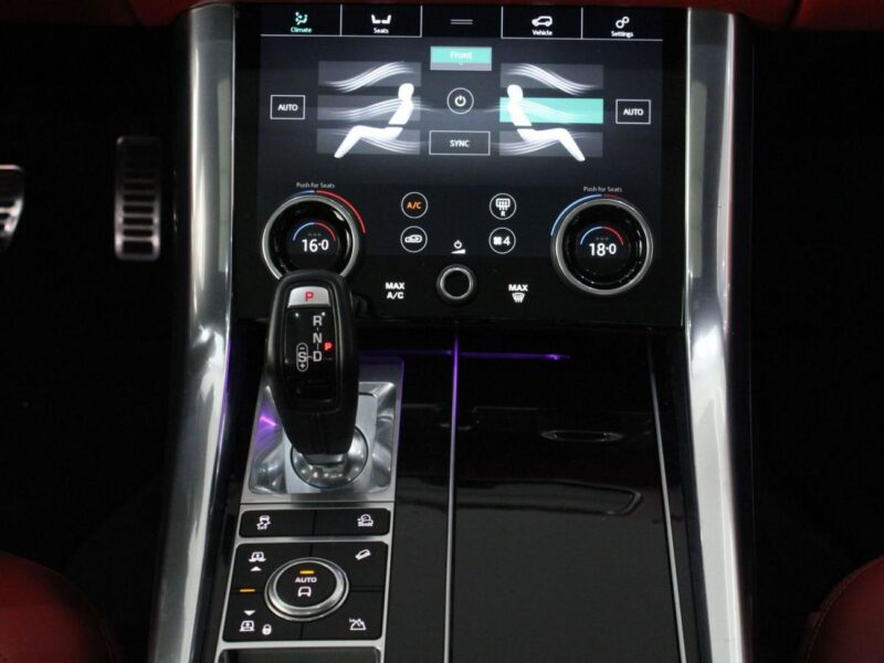 2019 Land Rover Range Rover Sport Supercharged 5.0L V8 Engine Red SUV