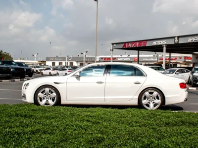 2014 Bentley Flying Spur Other 12 Cylinder Petrol Engine White Black Sedan