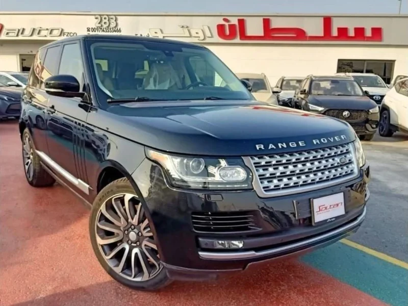 2015 Land Rover Range Rover Autobiography 5.0 L 8 Cylinders Black Beige SUV