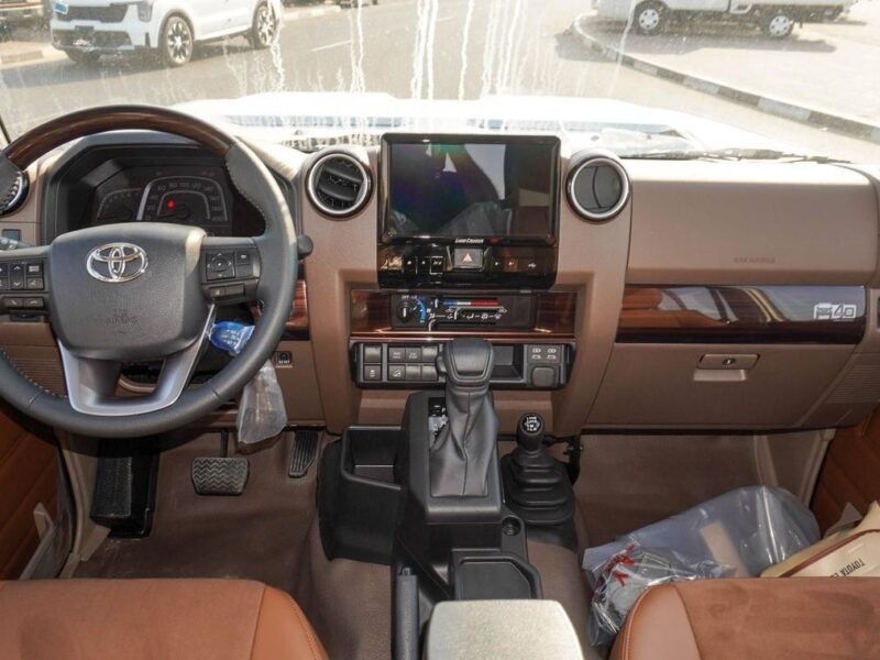 2025 Toyota Land Cruiser Pick Up LX 4.0L V6 Engine AT Grey Tan Pick Up Truck
