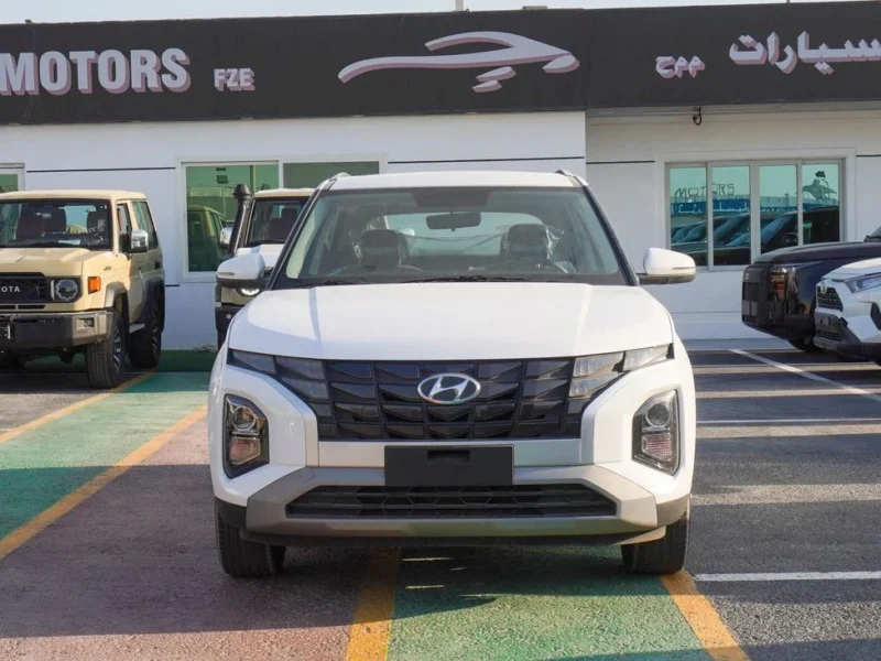 2023 Hyundai Creta 4 Cylinders Petrol Engine White Black SUV GCC Specs