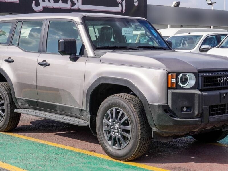 2024 Toyota Prado 4 Cylinders Diesel Engine Bronze Black SUV GCC Specs