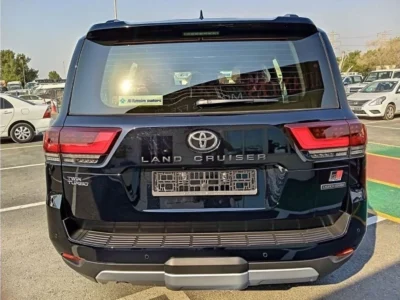 2022 Toyota Land Cruiser GR Sports Edition 6 Cylinder Petrol Engine Black Red SUV
