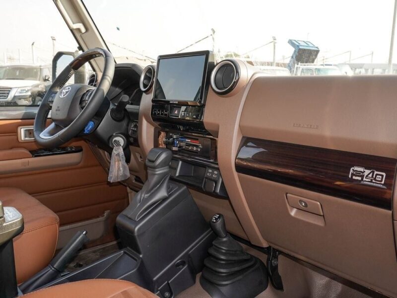 2025 Toyota Land Cruiser Pick Up LX 4.0L V6 Engine AT Grey Tan Pick Up Truck