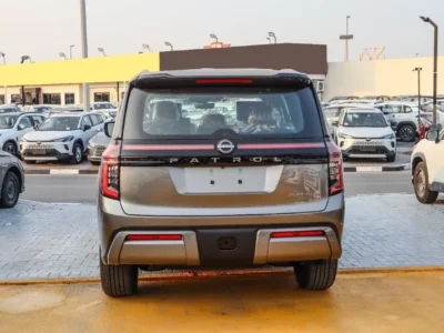 2026 Nissan Patrol Platinum 3.5L V6 Twin-Turbo Petrol Silver Red SUV GCC Specs
