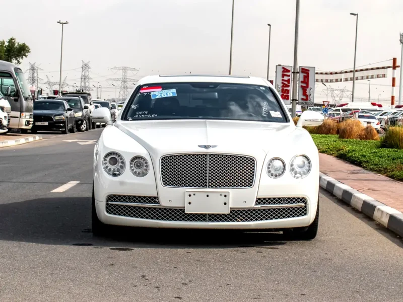 2014 Bentley Flying Spur Other 12 Cylinder Petrol Engine White Black Sedan