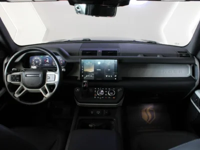 2022 Land Rover Defender P400 3.0L Inline-6 Turbo Engine Grey Black SUV