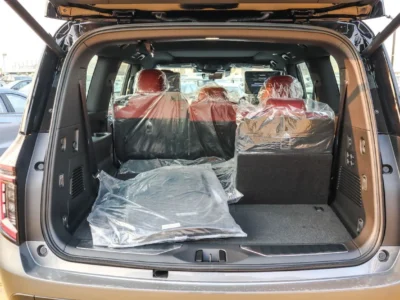 2026 Nissan Patrol Platinum 3.5L V6 Twin-Turbo Petrol Silver Red SUV GCC Specs