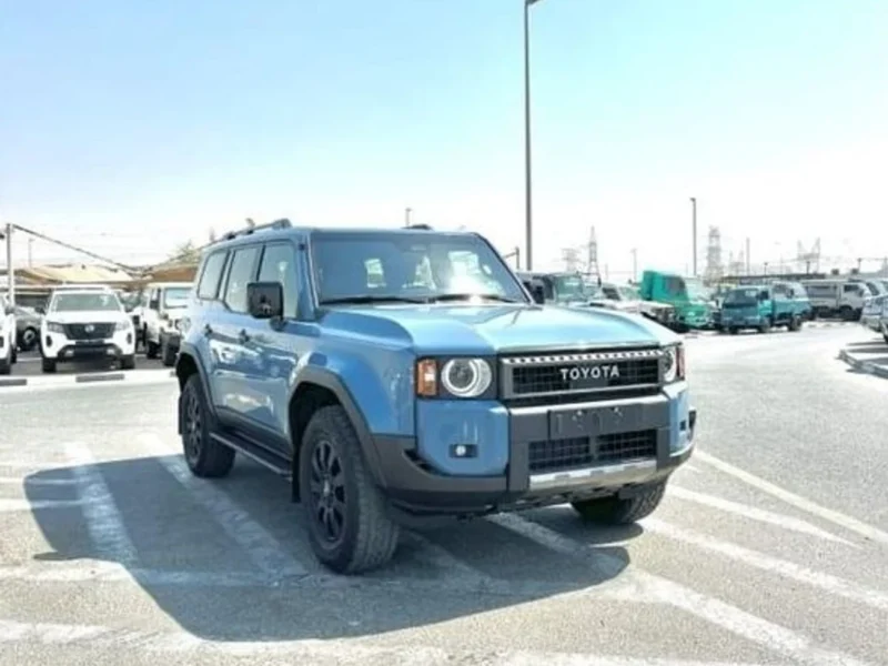 2024 Toyota Prado First Edition 2.4 Litres 4 Cylinder Petrol Engine Blue Brown SUV