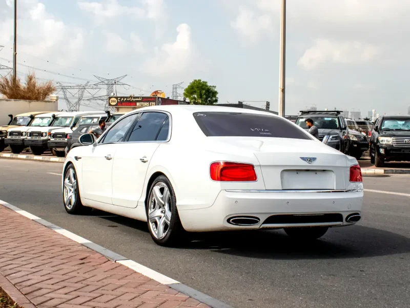 2014 Bentley Flying Spur Other 12 Cylinder Petrol Engine White Black Sedan