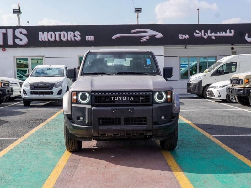 2024 Toyota Prado 4 Cylinders Diesel Engine Bronze Black SUV GCC Specs