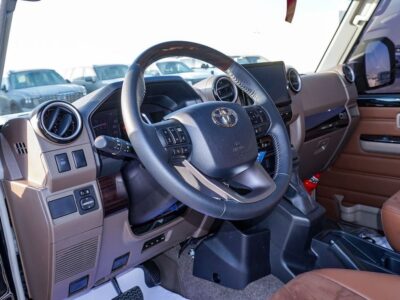 2025 Toyota Land Cruiser 70 LX 4.0 Litres V6 Cylinder Engine Black Tan SUV