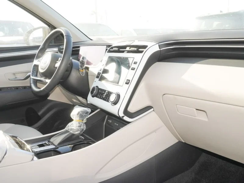 2022 Hyundai Tucson 4 Cylinders Petrol Engine Brwon Beige SUV GCC Specs